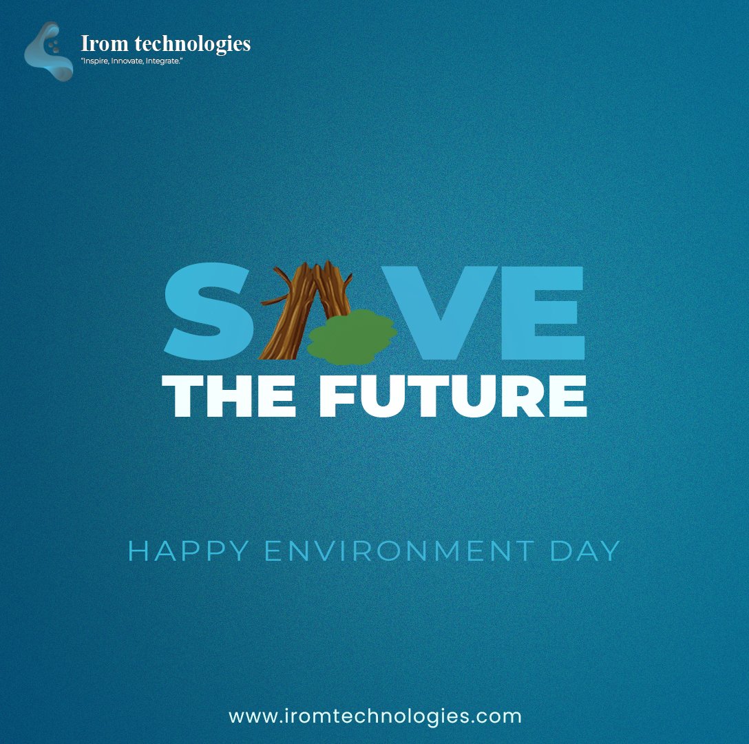 techirom1's tweet image. Happy Environment Day 2025! 🌍 Let’s unite to protect our planet with innovative tech and sustainable solutions. Together, we create a greener, cleaner future for generations to come. 🌿💚

Visit iromtechnologies.com.

.

.

.

.

#iromtechnologie #EnvironmentDay2025