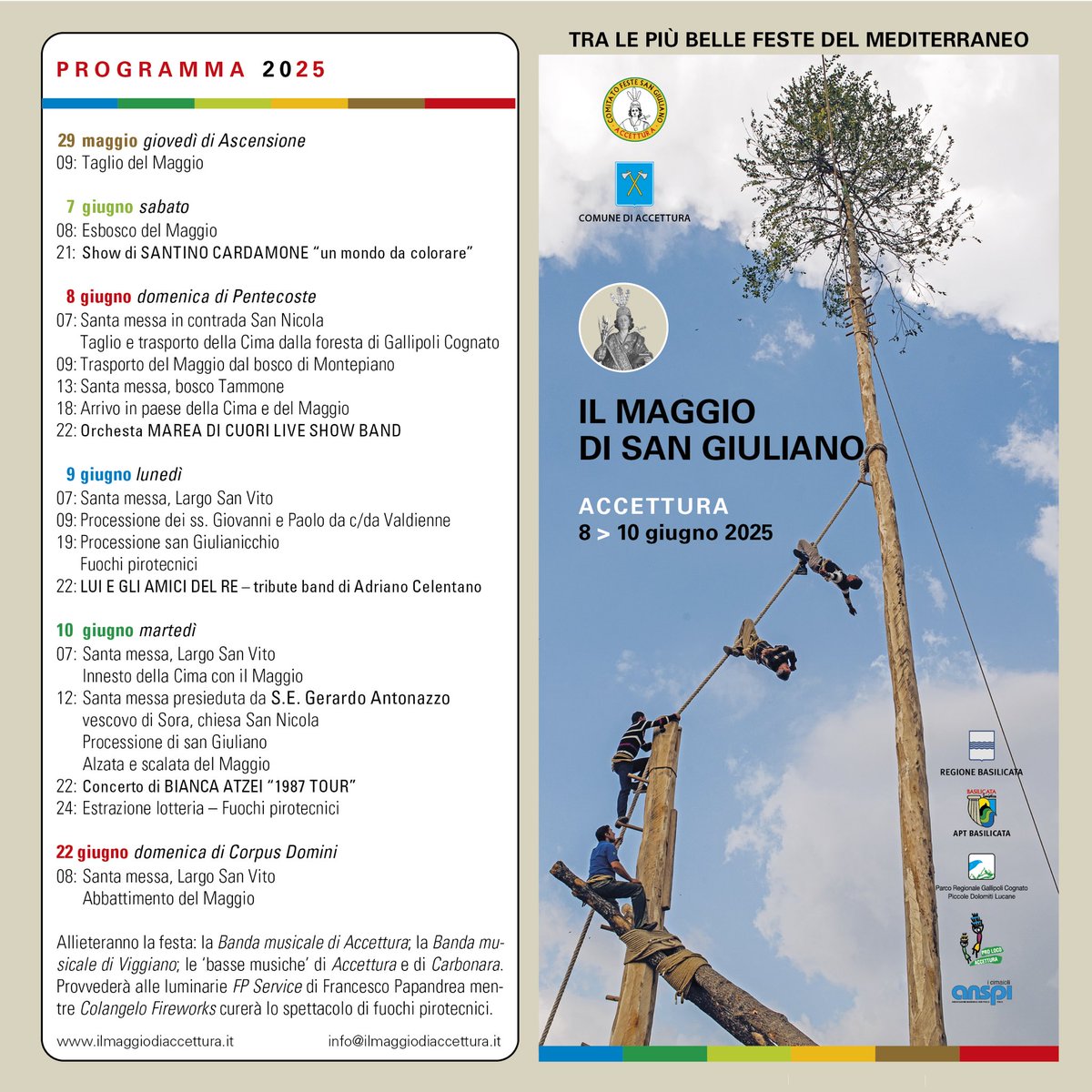 Tra le più belle feste del mediterraneo #ilmaggiodiaccettura
