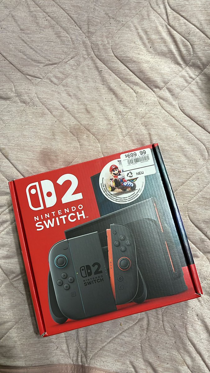 KingReborn_17's tweet photo. We got it 🔥💯 #NintendoSwitch2 #MarioKartWorld https://t.co/hiedCdklVK