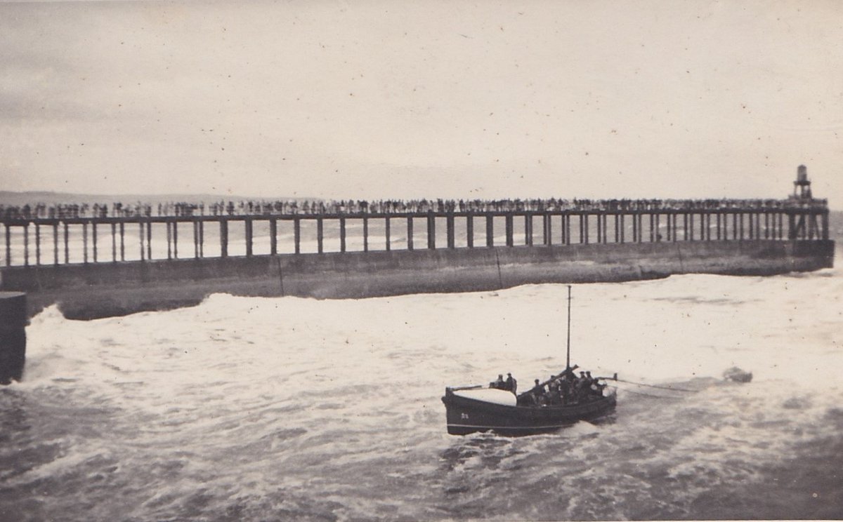 OTD 1919 Whitby's first motor lifeboat, the RNLB Margaret Harker-Smith arrived in Whitby. The Margaret Harker-Smith served until 1938, being launched 117 times and saving 86 lives