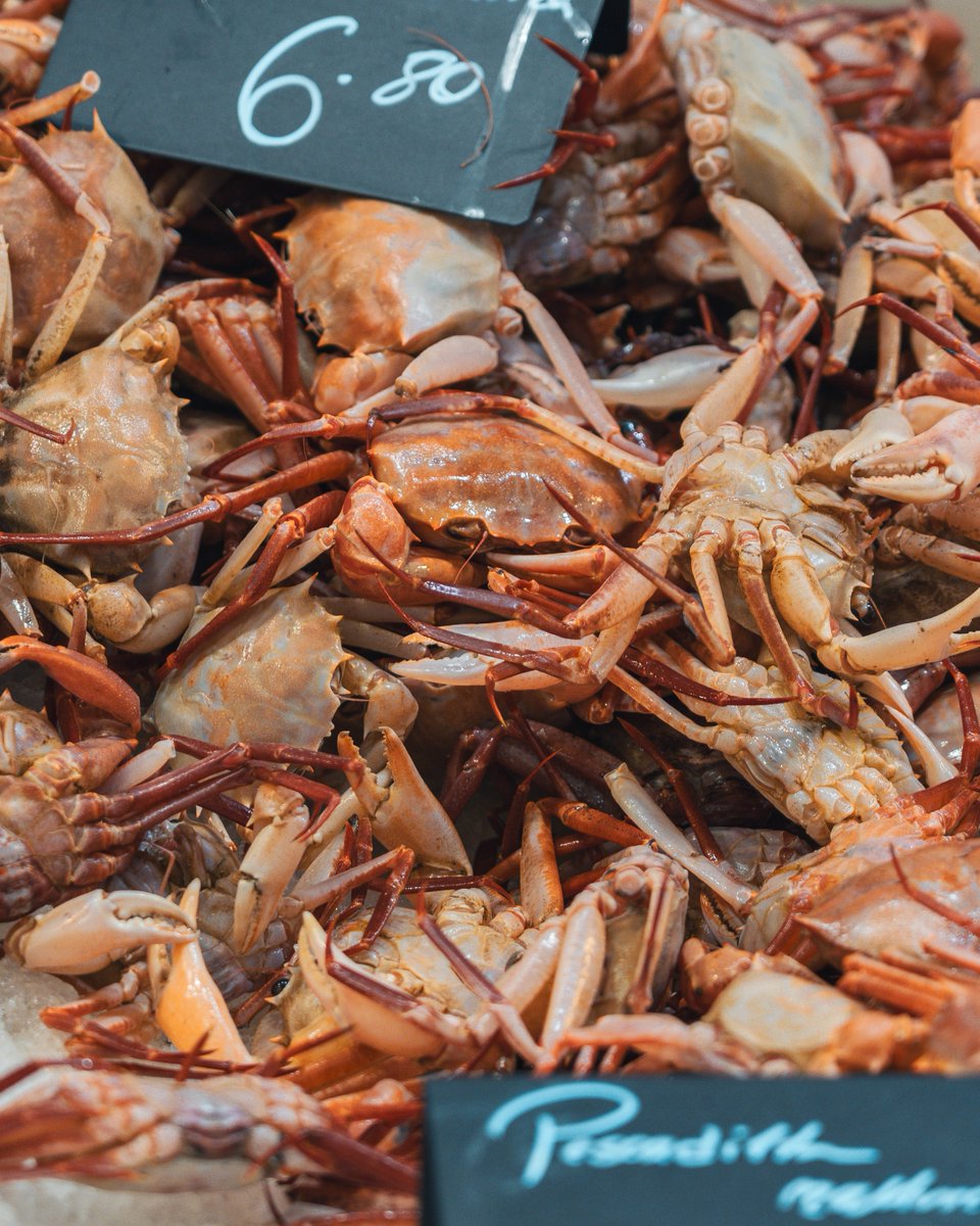 MercatOlivar's tweet image. Què vos pareix? 🤩 De bon matí, tot ben fresc a disposició dels clients i amics de Peixos Blau! 

N'Antònia i en Toni, sempre ben atents i amb un somriure per a rebrer-us i preparar la comanda al vostre gust! 

#MercatOlivar #PeixFresc #ProductedeTemporada