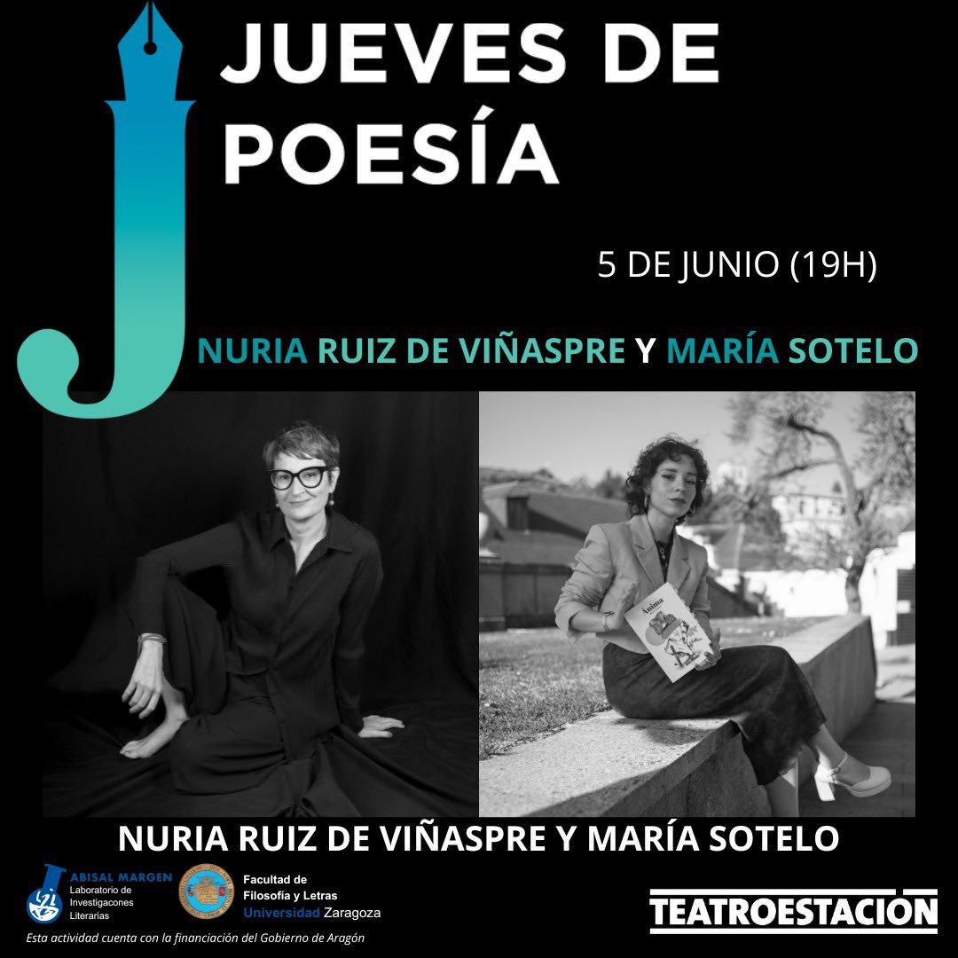 #Zaragoza, ¡nos vemos esta tarde en <a href="/teatroestacion/">Teatro de la Estación</a>! 💘✨
Me hace mucha ilusión este recital en la ciudad inmortal, no faltéis 💫💫