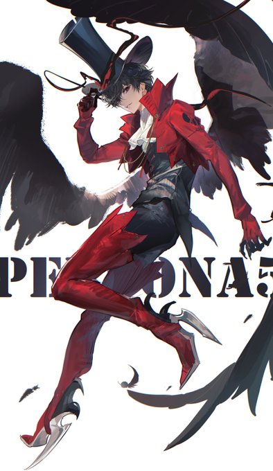 雨宮蓮 「:3 first persona 5 art and its akeshu [f」|alice