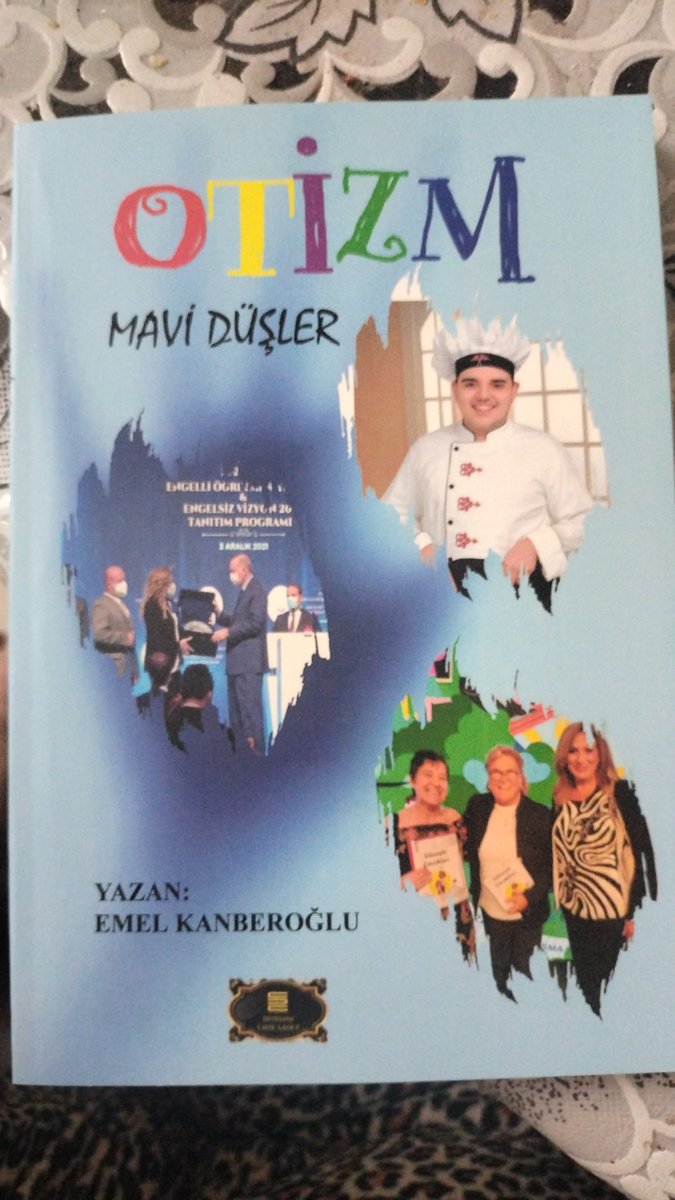 OTİZM MAVİ DÜŞLER Otizm le verdiğimiz mücadeleyi anlattığım “Otizm Mavi Düşler” adlı kitabım, hem bir kişisel hikâye hem de bir yol haritası niteliği taşıyor. 
#otizm
#RTErdoğan 
#yolgösterici 
#emelkanberoğlu 
<a href="/Ulusotizmkonfed/">Ulusalotizmkonfederasyonu</a>