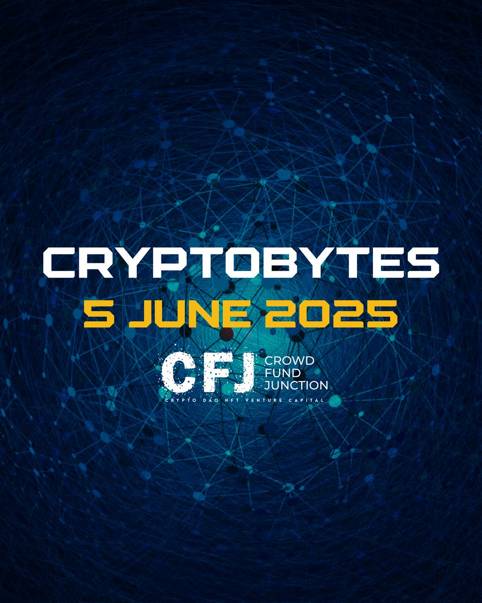 ➡️ CRYPTO BYTES 05.06.2025➡️

Link - t.me/CFJCrypto/6430

Explore our Crypto &amp; NFT programs and elevate your skills to earn 💰💰💰

👉 crowdfundjunction.com/crypto/crypto-…

Finding Trades 💥 every day is difficult so we will be Trading LIVE and show you how you could potentially make