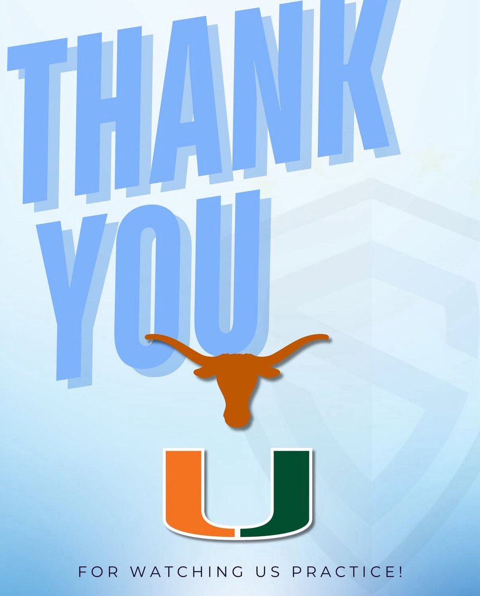 Isabella Bravo (@bbravosoccer) on Twitter photo Big thank you to <a href="/TexasSoccer/">Texas Soccer</a> and <a href="/CanesFutbol/">Miami Hurricanes Soccer</a> for watching me and my team train tonight! Hope to see you guys again in San Diego at Nationals!!
<a href="/PrepSoccer/">Prep Soccer ⚽️</a> <a href="/PrepSoccerTX/">Prep Soccer Texas</a> <a href="/ImYouthSoccer/">ECNL/GA/Recruiting/College Soccer</a> <a href="/ImCollegeSoccer/">College Soccer Truth ™</a> <a href="/StingSoccerClub/">Sting Soccer Club</a> <a href="/JohnRobNews/">John Robertson</a> <a href="/KenMasuhr_Jr/">Ken Masuhr</a> Big thank you to <a href="/TexasSoccer/">Texas Soccer</a> and <a href="/CanesFutbol/">Miami Hurricanes Soccer</a> for watching me and my team train tonight! Hope to see you guys again in San Diego at Nationals!!
<a href="/PrepSoccer/">Prep Soccer ⚽️</a> <a href="/PrepSoccerTX/">Prep Soccer Texas</a> <a href="/ImYouthSoccer/">ECNL/GA/Recruiting/College Soccer</a> <a href="/ImCollegeSoccer/">College Soccer Truth ™</a> <a href="/StingSoccerClub/">Sting Soccer Club</a> <a href="/JohnRobNews/">John Robertson</a> <a href="/KenMasuhr_Jr/">Ken Masuhr</a>