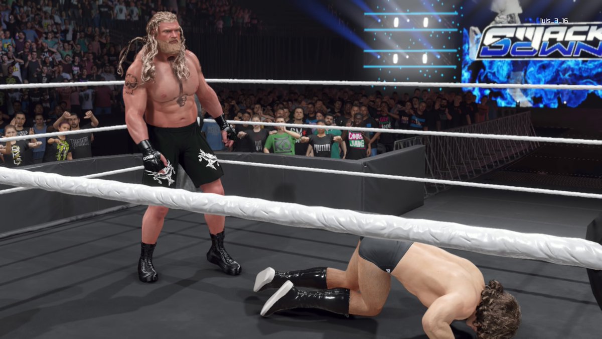 luis_3_16's tweet image. #BrockLesnar #WWE2K25 #OLDGEN #luis316