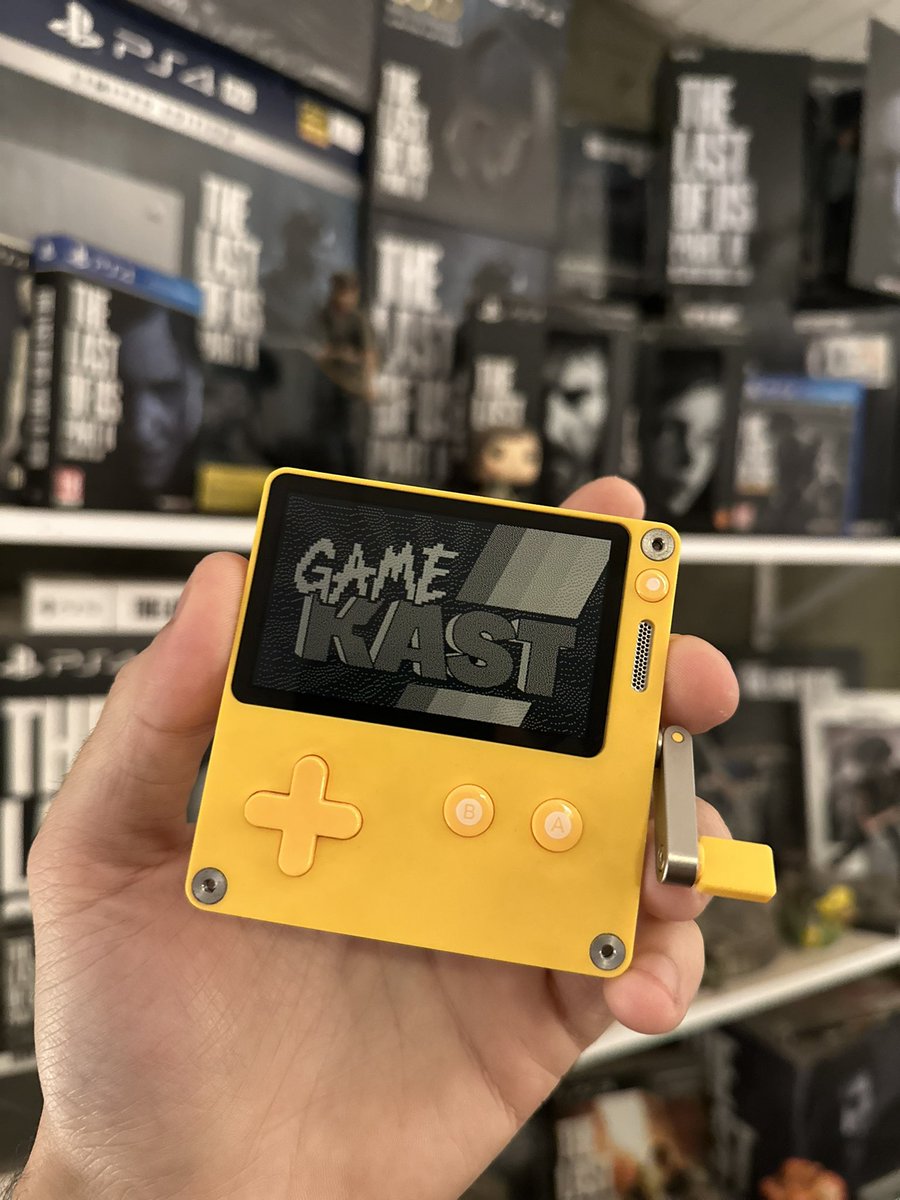 Welcome to the collection Playdate.
A fun twist on the gaming genre by incorperating a crank. Can’t wait to try and code a few things on here as well.