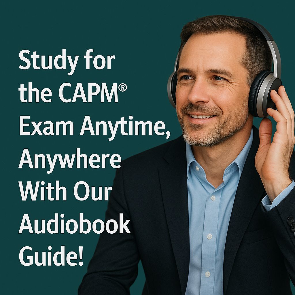 Study for the CAPM® exam anytime, anywhere with our 21+ hour audiobook. Flexible learning for busy schedules.

#PMP #CAPM #ProjectManagement #ExamPrep #pmpcertification #pmpexam #projectmanager #projectmanagementraining #leadership #agile #scrum #professionalgrowth