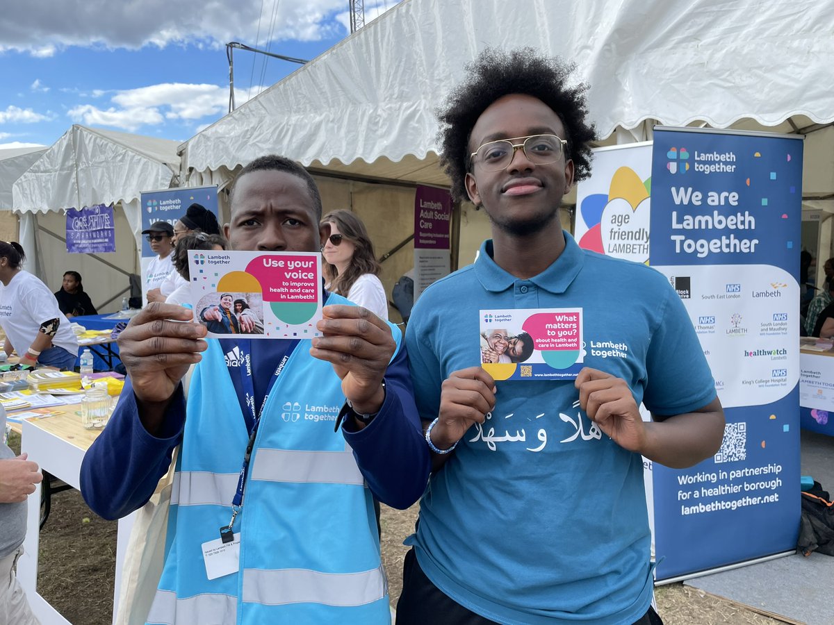 Lambeth Together (@lambethtogether) on Twitter photo Expect to see some of our wonderful health champions at the Lambeth Country Show this weekend. The team will be delivering Vital 5 + 1 checks including blood pressure and healthy weight.
📅7 and 8 June
⏲️1-5
📍Brockwell Park
Visit➡️lambethcountryshow.co.uk
<a href="/lblcountryshow/">Lambeth Country Show</a> #LCS50 Expect to see some of our wonderful health champions at the Lambeth Country Show this weekend. The team will be delivering Vital 5 + 1 checks including blood pressure and healthy weight.
📅7 and 8 June
⏲️1-5
📍Brockwell Park
Visit➡️lambethcountryshow.co.uk
<a href="/lblcountryshow/">Lambeth Country Show</a> #LCS50