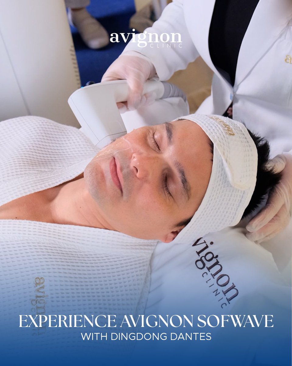 AvignonClinic's tweet photo. Dr. Red delivers the ultimate lifted transformation with Sofwave — just look at Dingdong Dantes' post-session glow!
Feel the lift. See the change. Only at Avignon.
#GotLift #GotLiftDay2025 #Sofwave #GotLiftWithDrRed
#AvignonSofwave #ThisTimeItsAvignon #AvignonWORLDCLASS https://t.co/kk6jP6PGqO