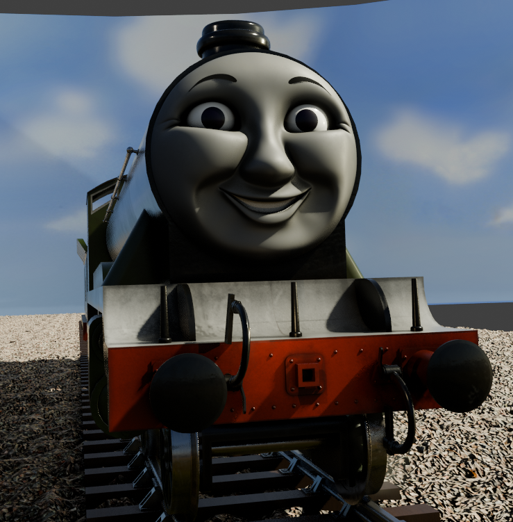 [Richard The New Engine] After hearing that richard's orthos got released by carson, I figured I may aswell make him!, He was alot of fun to do, and such a silly character, Here he is! 

{Credits goes to all respectful owners}