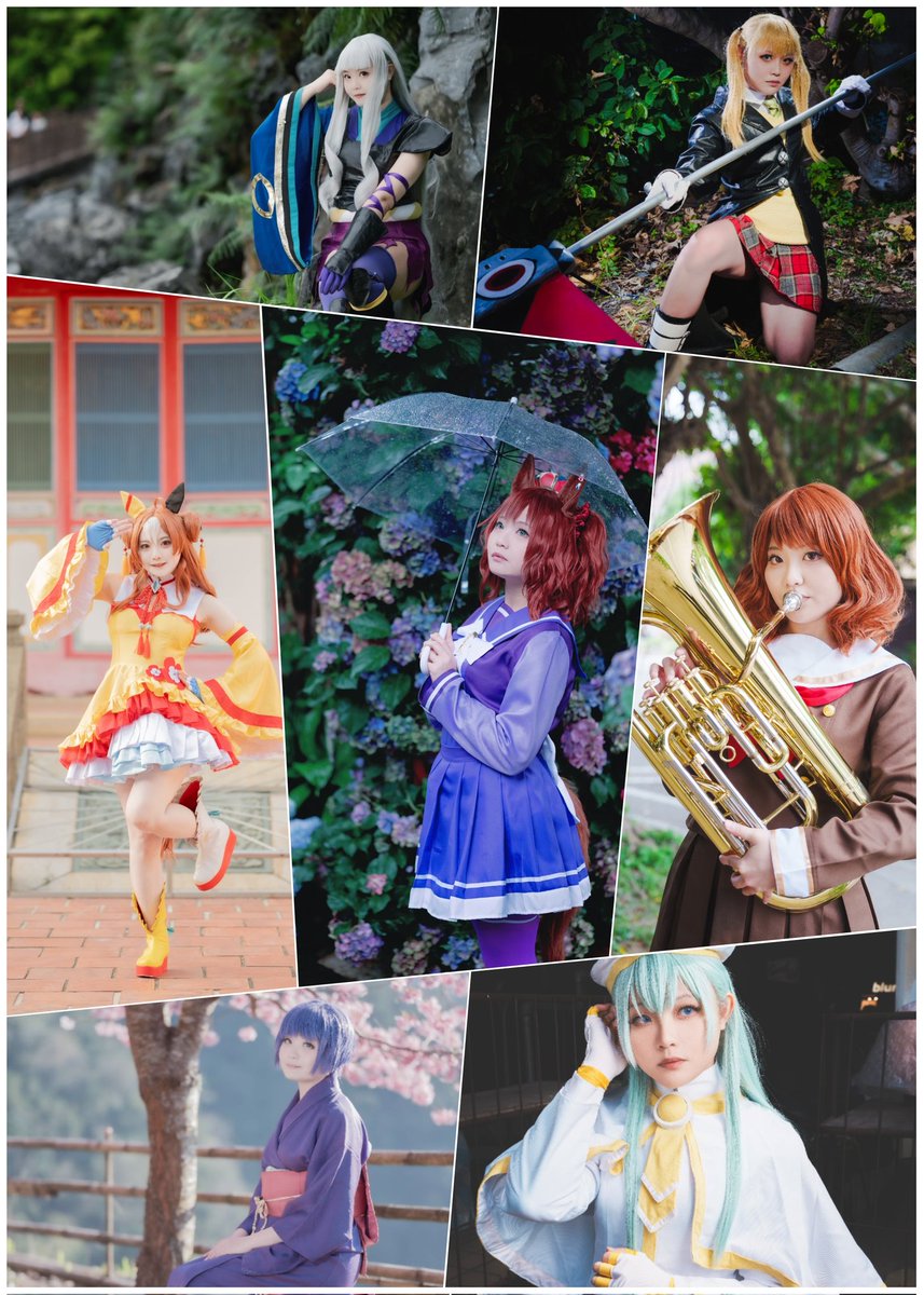 🏷️失礼しました
台湾のコスプレイヤー米子です。
古い作品に夢中したが、最近ウマ娘をハマっています
宜しければ今後日本のイベント一回参加してみたいです、よろしくお願いします✨
🔁❤️で気になった方巡回いたします!

#コスプレイヤーさんと繋がりたい