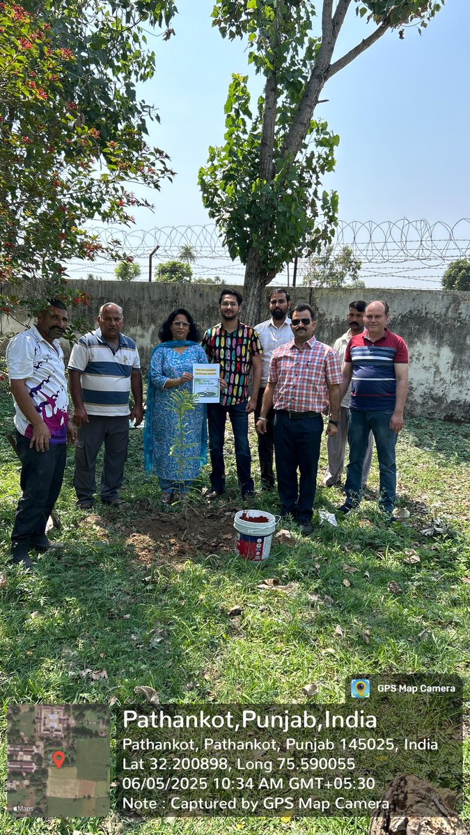 jnv_pathankot's tweet image. 🌿 &quot;Just like a tree gives us breath, a mother gives us life. One tree, one tribute.&quot;
Plantation drive at PMSS JNV Pathankot on 5th June 2025 on WORLD ENVIRONMENT  DAY
#TreeForMother 
#EkPedMaaKeNaam
#GreenTribute 
#RespectMotherEarth
