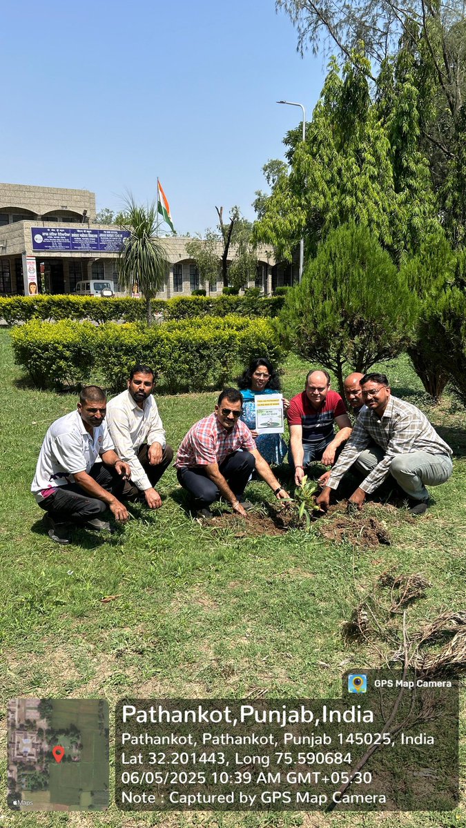 jnv_pathankot's tweet image. 🌿 &quot;Just like a tree gives us breath, a mother gives us life. One tree, one tribute.&quot;
Plantation drive at PMSS JNV Pathankot on 5th June 2025 on WORLD ENVIRONMENT  DAY
#TreeForMother 
#EkPedMaaKeNaam
#GreenTribute 
#RespectMotherEarth
