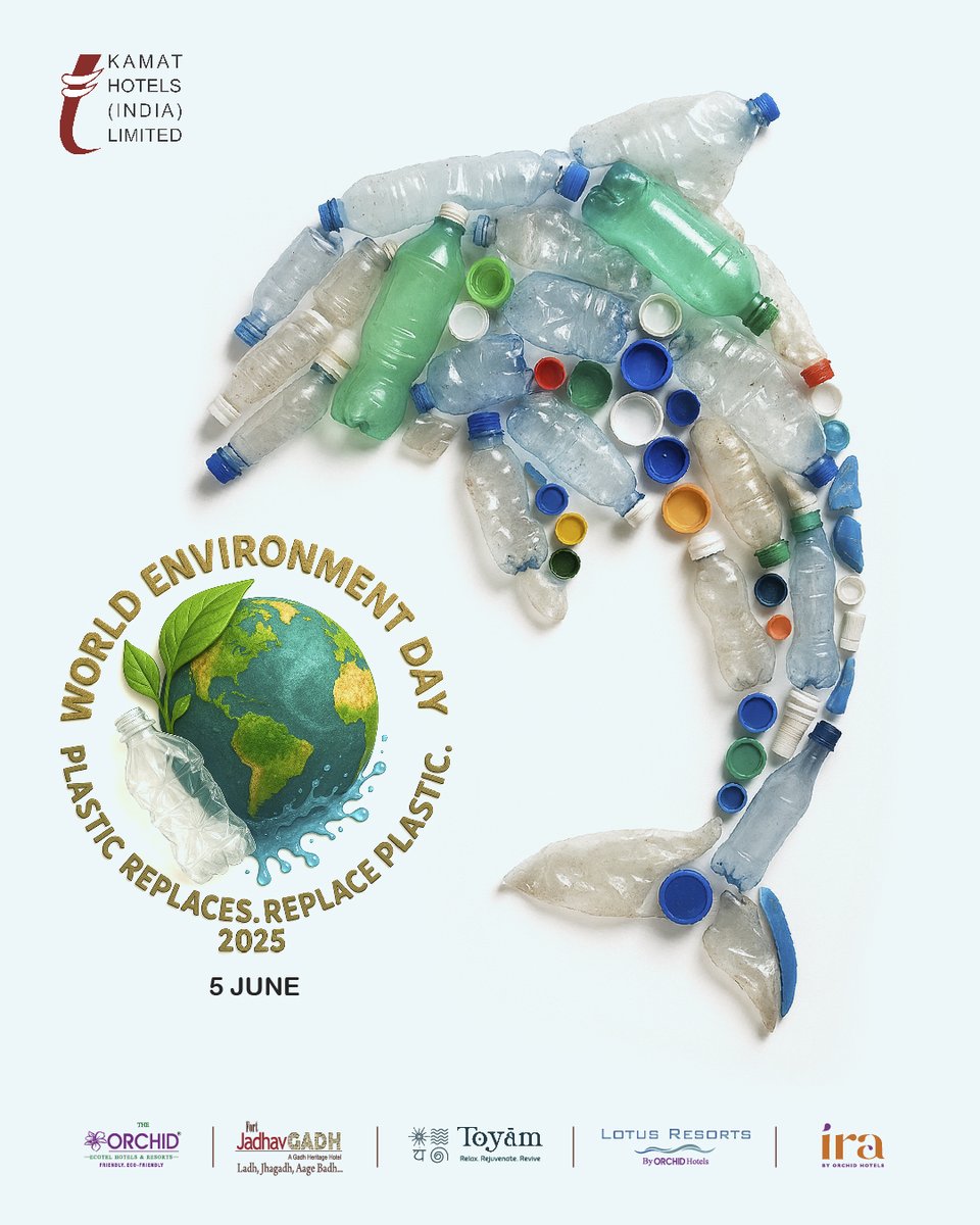 When plastic replaces life, it’s time we replace plastic. 

This #WorldEnvironmentDay, let’s choose planet over plastic.

#TheOrchidHotels #EcoFriendlyLuxury 

#OrchidExperience #HospitalityWithHeart #EcoLuxuryStay #KamatKhandan #OrchidCelebrates #OrchidCares