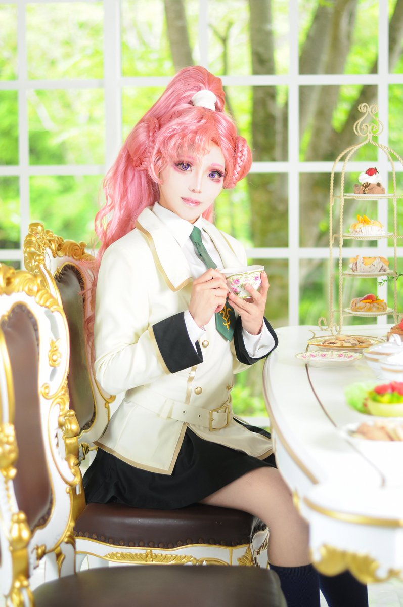 編集完了】学生服ユフィ！この衣装はもう15年以上前、合皮ポロッポロに