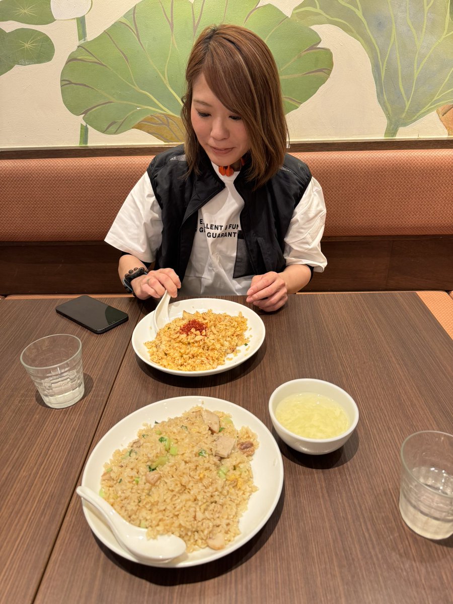 こっちもチャーハンでした🤤
