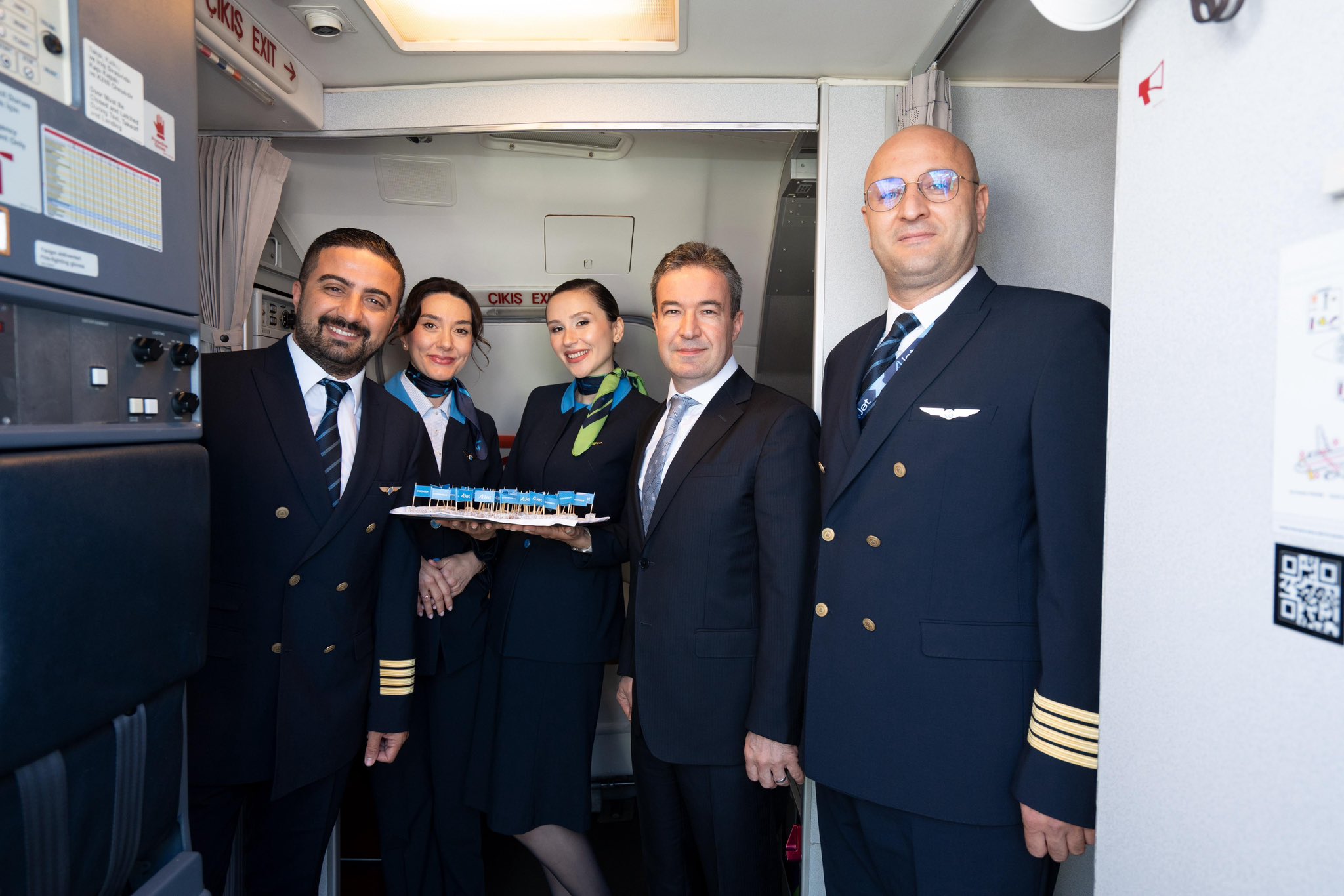 İstanbul Sabiha Gökçen Havalimanı’ndan Stokholm Arlanda Havalimanı’na ilk sefer, 2 Haziran Pazartesi günü törenle yapıldı.