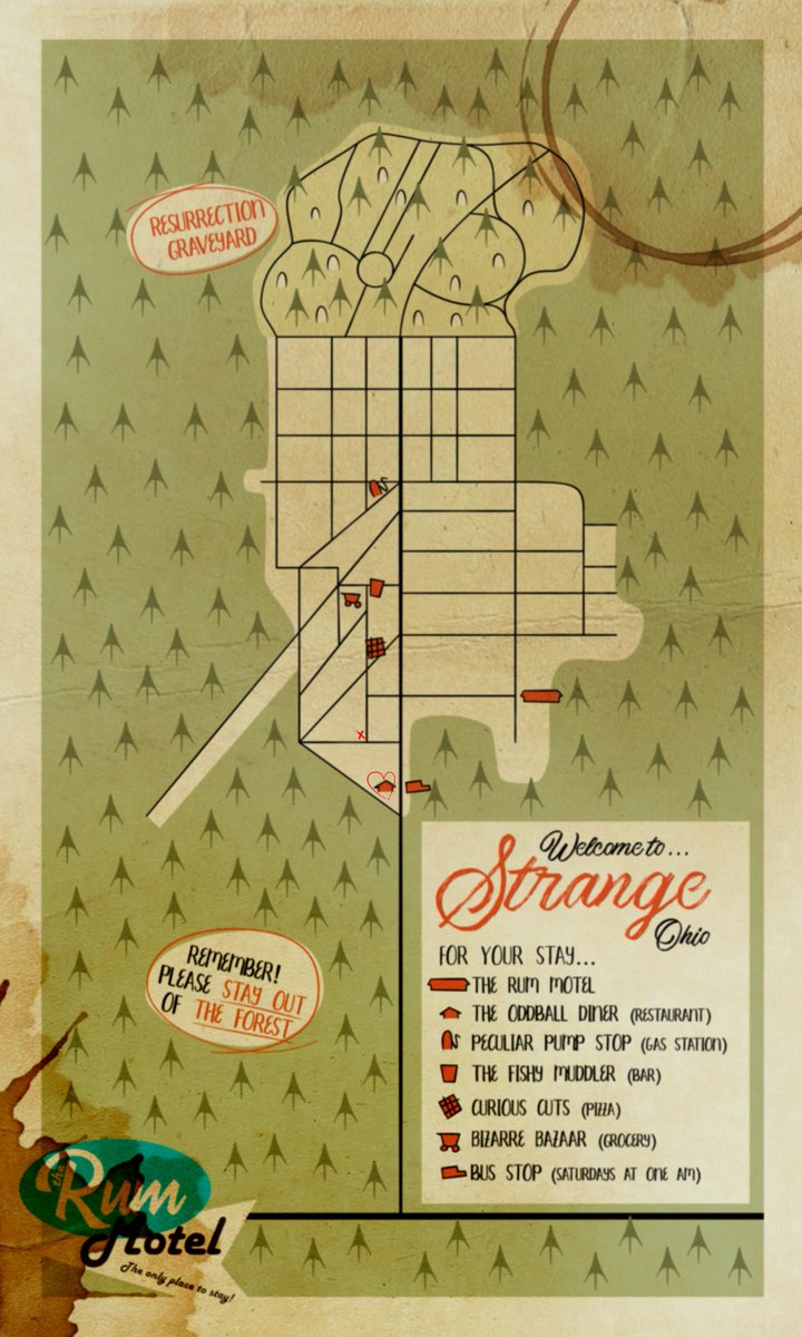 Tape30Films's tweet photo. 🚫 Welcome to Strange! Please stay out of the forest! 🌲

A Strange Town: https://t.co/4uLt4EdWBw
Cast: https://t.co/DmD1DoSnAI
Locations: https://t.co/VLUtuzh4tX

#AStrangeTown #AmericanFolklore #IndieFilm 👻 https://t.co/7Lm7abc4zi