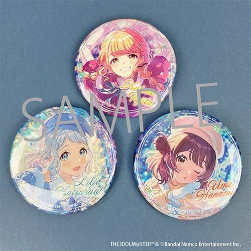 プリパラ　クリスマス缶バッジ