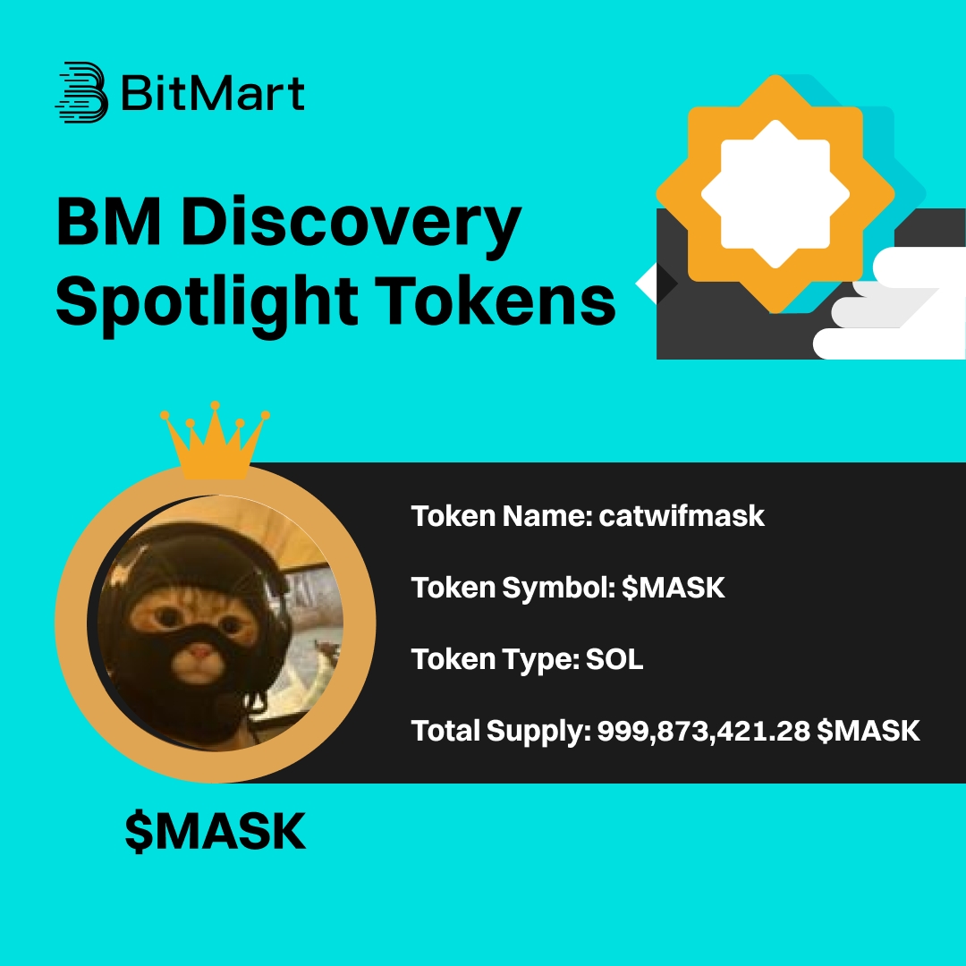 🚀 $MASK is on fire — now officially listed in the BM Discovery Zone!

Trade now on #BitMart 👇
bitmart.com/markets/en-US