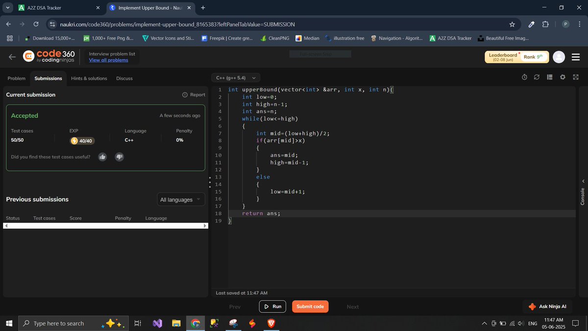 Pankaj_K_M_'s tweet image. Day 66/80 Days DSA Striver A2Z
@striver_79
@takeUforward_
#CodingChallenge #coding360 #codingNinja