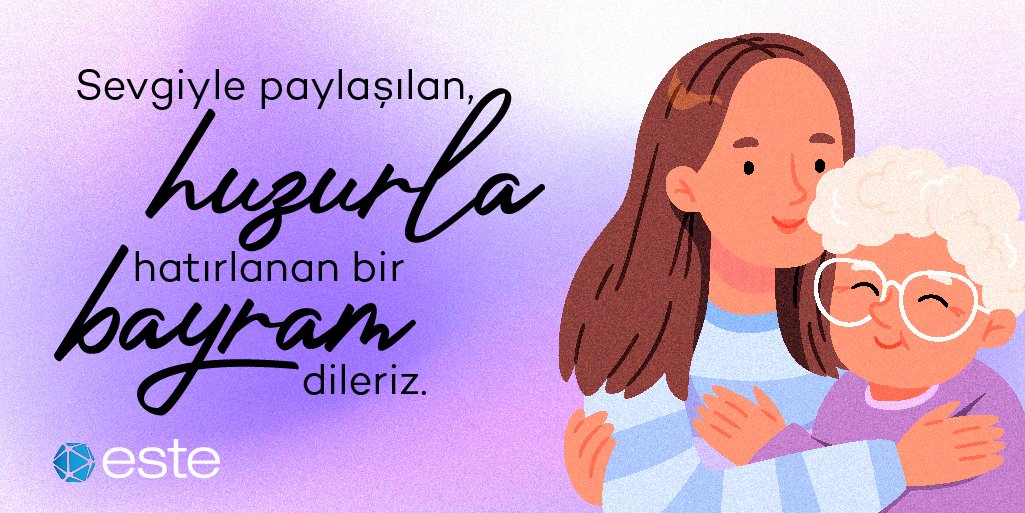 estebilisim's tweet photo. Birlikte olmanın, paylaşmanın ve gönülden gelen iyiliğin değerini hissettiğimiz bu özel günlerde; sevdiklerinizle huzur, sağlık ve mutluluk dolu anlar dileriz. 🌿✨

#EsteBilisim #Bayram https://t.co/OOnYa9HeJ0