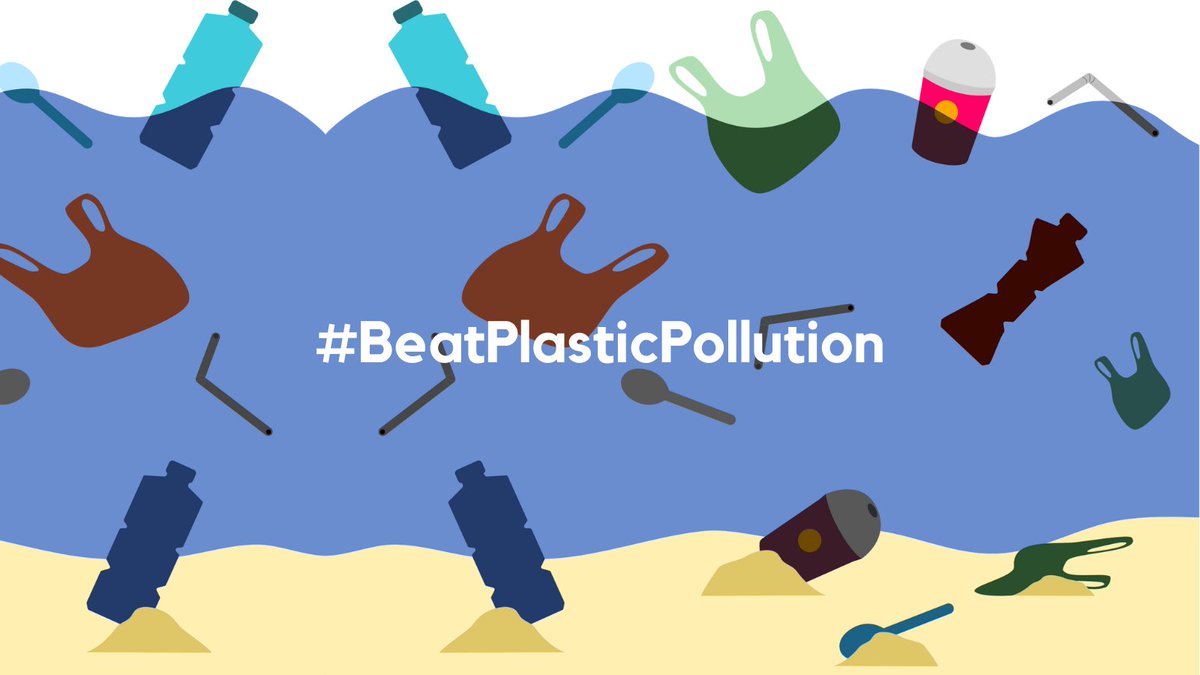 Tänään vietämme Maailman ympäristöpäivää. Tavoitteena on lisätä tietoisuutta ja kannustaa toimiin ympäristön suojelemiseksi. Maailman ympäristöpäivän tämän vuoden teemana on muovisaasteen vähentäminen. #WorldEnvironmentDay #beatplasticpollution #maailmanympäristöpäivä