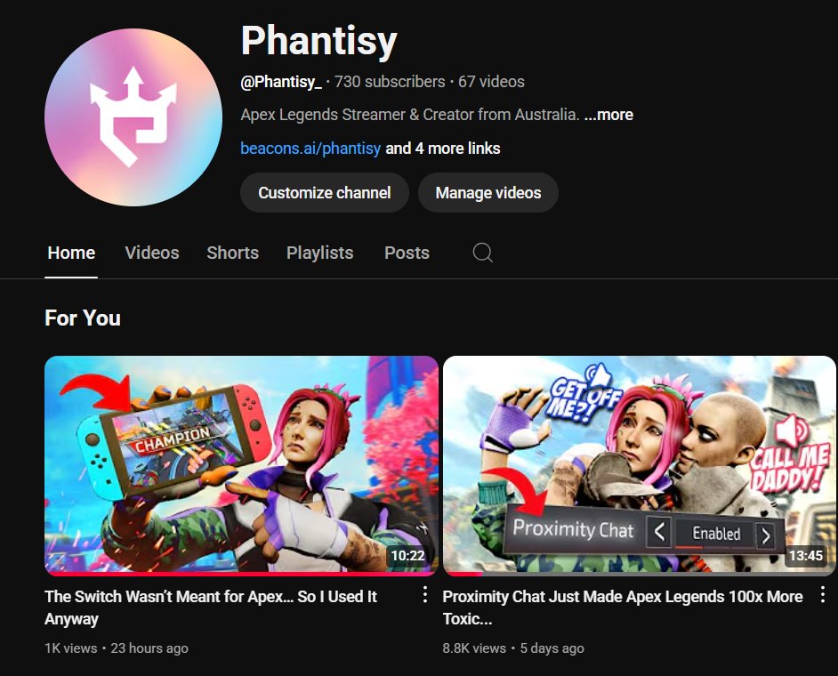 Support on these last two videos has been insane... 

Honestly blown away, Youtube can be so depressing when the time &amp; effort it takes to make a video gets swept under the algorithm. 

Thank you to anyone who's watched, 1K inbound... 🥰