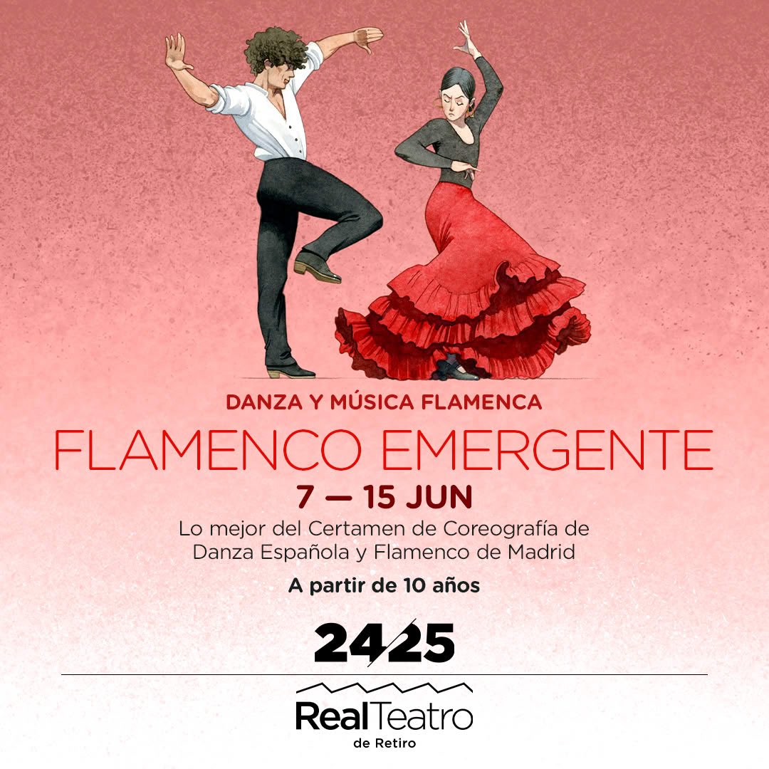 El Real Teatro de Retiro acoge una nueva edición del Certamen de Coreografía de Danza Española y Flamenco de Madrid, una inmejorable plataforma para dar a conocer los jóvenes artistas surgidos en este campo.
￼
 Del 7 al 15 de junio
#danza #nosgustaladanza #madrid