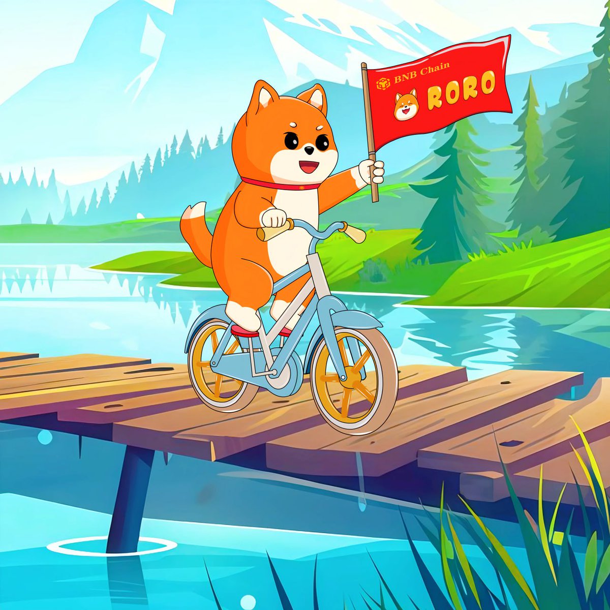 #BSC 's MEME season is heating up 🔥

$Roro is ready to join the party! 

With its unique charm and community spirit, Roro Inu might just become the star everyone’s talking about 🌟

Time will tell! 👀