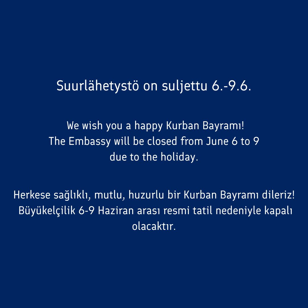 Embassy of Finland in Ankara (@finembankara) on Twitter photo 