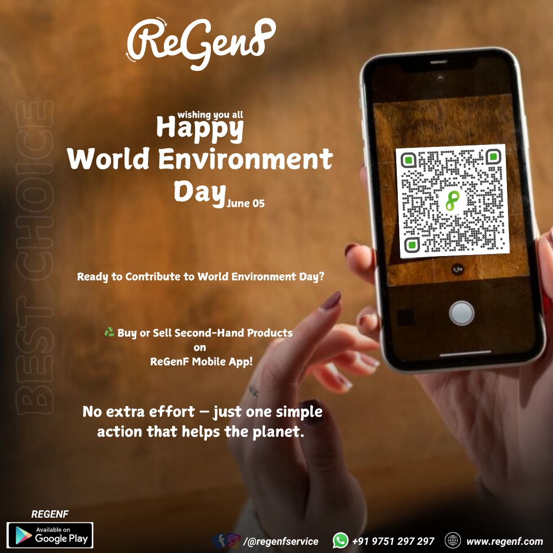 regenfservice's tweet photo. ReGenF wishing you all, Happy World Environment Day. https://t.co/TbgSUNbMFo