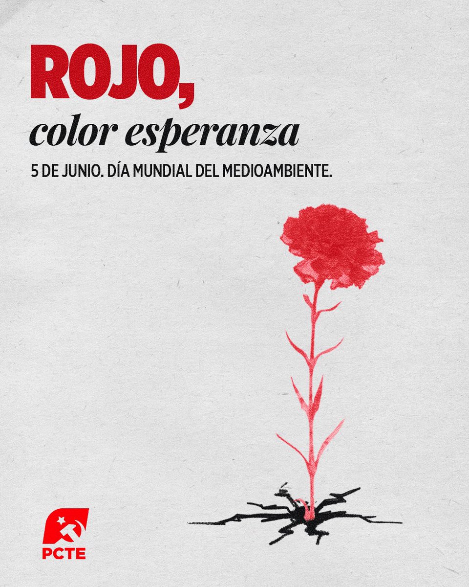 🌱 El capitalismo es un sistema incompatible con la sostenibilidad ambiental. Por mucho que traten de disfrazar de verde sus políticas, solo una economía democrática, planificada y basada en el interés social, puede salvarnos de los efectos devastadores del cambio global.