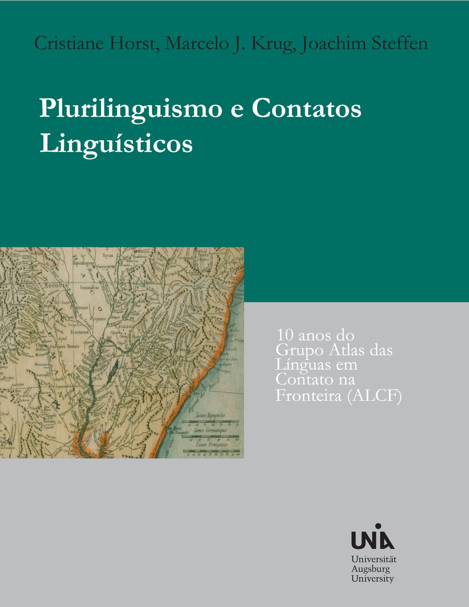 Celebrando os 10 anos do grupo ALCF/UFFS:

"Plurilinguismo e contatos linguísticos"

Org. Cristiane Horst, Marcelo Jacó Krug e Joachim Steffen.

Leia gratuitamente:

🔗 opus.bibliothek.uni-augsburg.de/opus4/frontdoo…