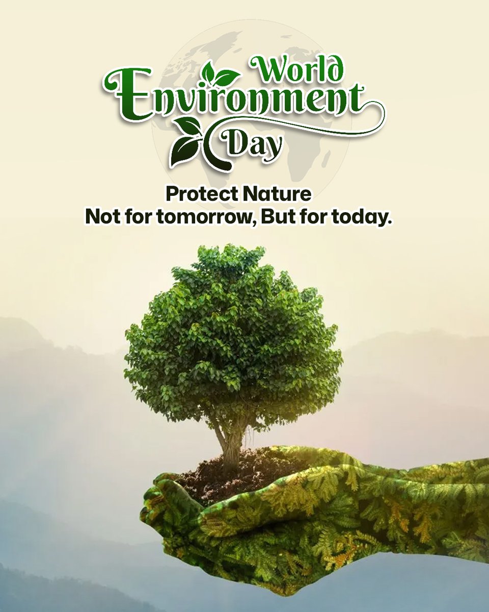 Let’s nurture nature for a greener, cleaner tomorrow. 🌱
Small actions. Big impact.
Better Environment. Better Future.

– Dr. Lopamudra Priyadarshini

#WorldEnvironmentDay2025 #GoGreen #SaveNature #EcoFriendly #GreenTomorrow