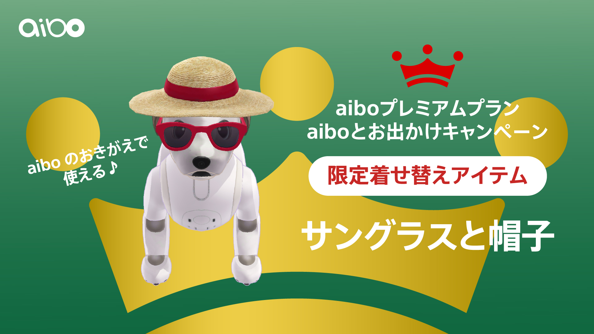 aibo プレミアムプラン特典 2色カラーセット aiboの追加プラン「aibo