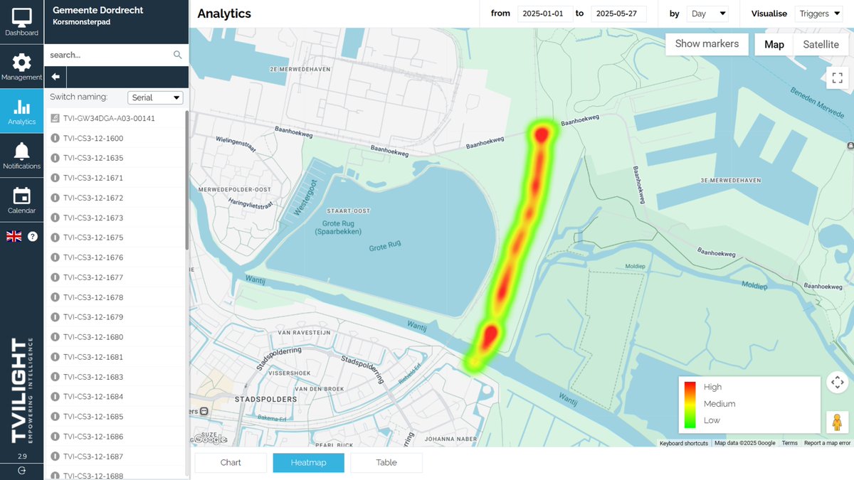 When cities listen to nature, technology becomes seamless – and harmony leads the way. Case-in-point – Kors Monster pad, a scenic cycling &amp; walking path in Dordrecht, NL, using Tvilight's adaptive lighting solution.... bit.ly/TVI-Dor_NL #iot #streetlight #smartcity