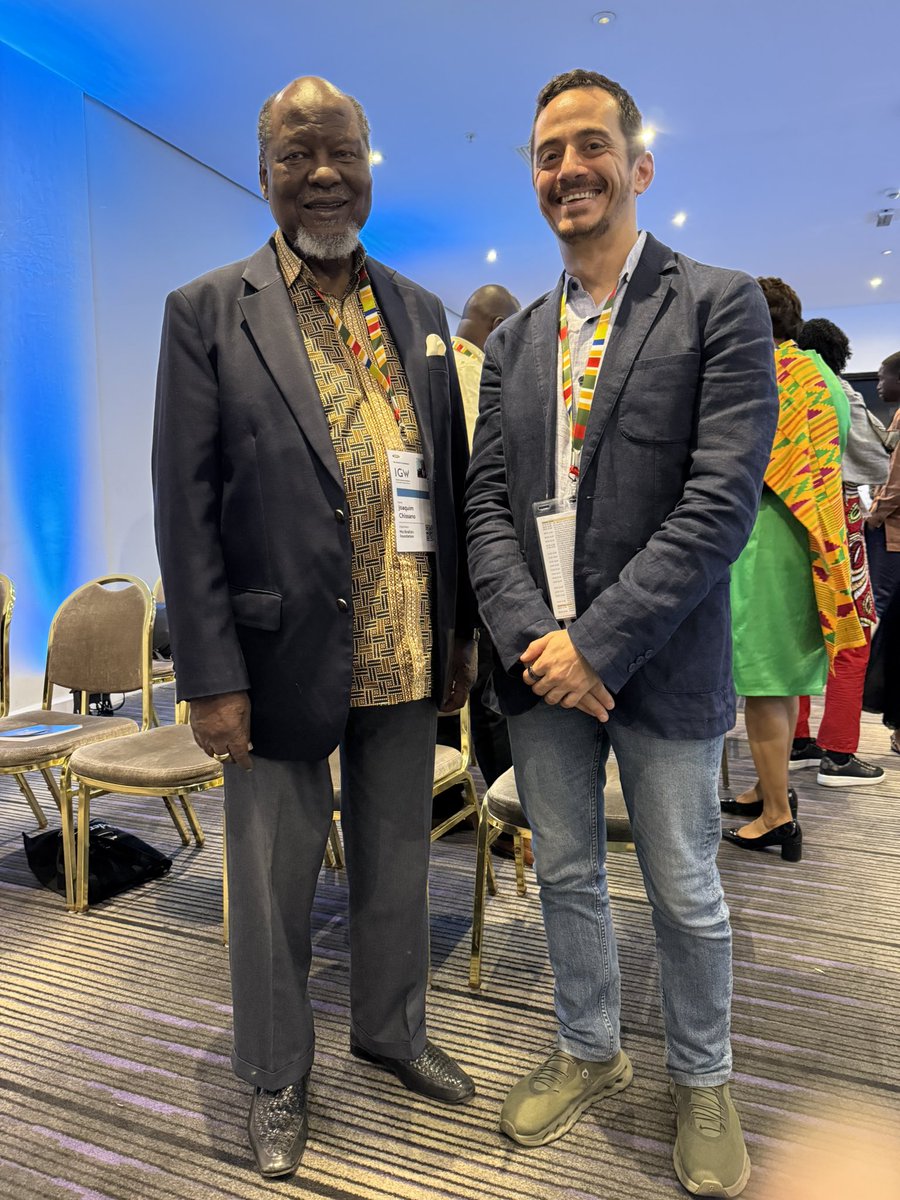 Departed Marrakech after an incredible few days participating at the <a href="/Mo_IbrahimFdn/">Mo Ibrahim Foundation</a> IGW 2025 with <a href="/AffinityAfrica/">Affinity Africa</a>.

I’ll share more on what I learnt and what was discussed as the information settles but here’s a highlight that will never leave my memory - presenting in a room