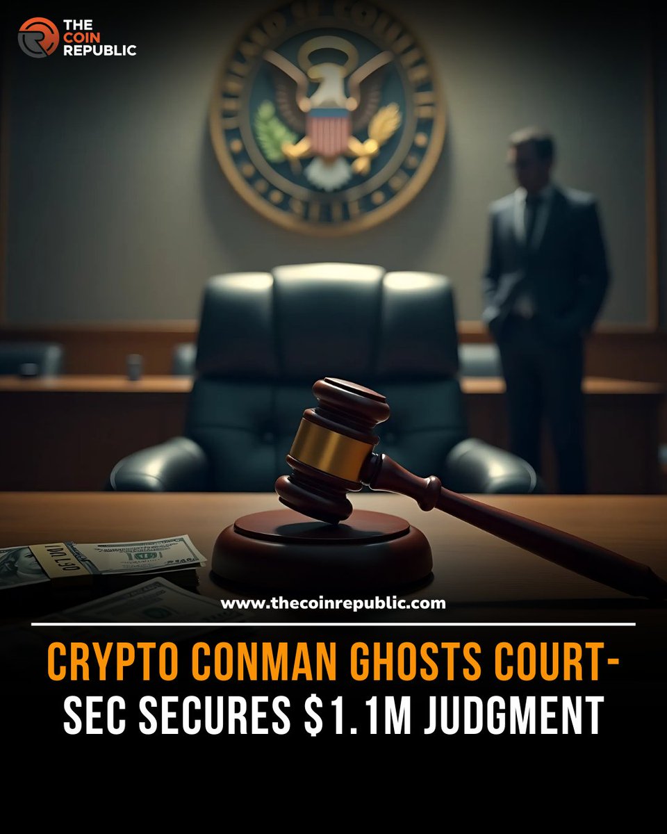 🚨 SEC wins $1.1M crypto scam case!
Keith Crews ghosted the court after being accused of crypto fraud.
A Georgia judge hit him with:
💸 $530K disgorgement
💰 $530K civil penalty
📈 $51K interest

No show = big loss. Justice served. ⚖️
#CryptoNews #SEC #ScamAlert #Web3