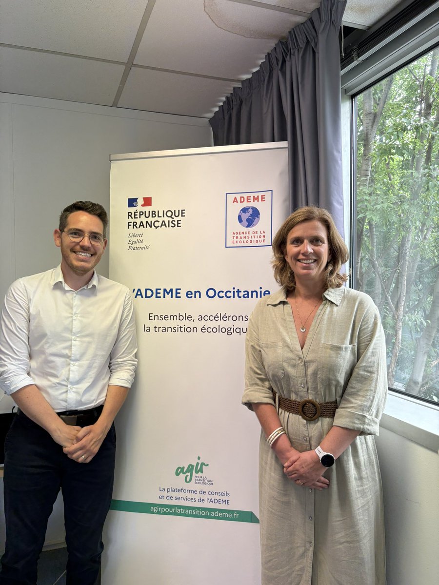 Mickaël LAPOSTOLLE (@mickalapostolle) on Twitter photo Hier, j’ai eu le plaisir d’échanger successivement avec Céline Vachey de l’ADEME et Julien Tognola de la DREETS.
Deux temps d’écoute, de dialogue et de construction qui confirment une volonté partagée : faire avancer ensemble la transition des TPE/PME ! Hier, j’ai eu le plaisir d’échanger successivement avec Céline Vachey de l’ADEME et Julien Tognola de la DREETS.
Deux temps d’écoute, de dialogue et de construction qui confirment une volonté partagée : faire avancer ensemble la transition des TPE/PME !
