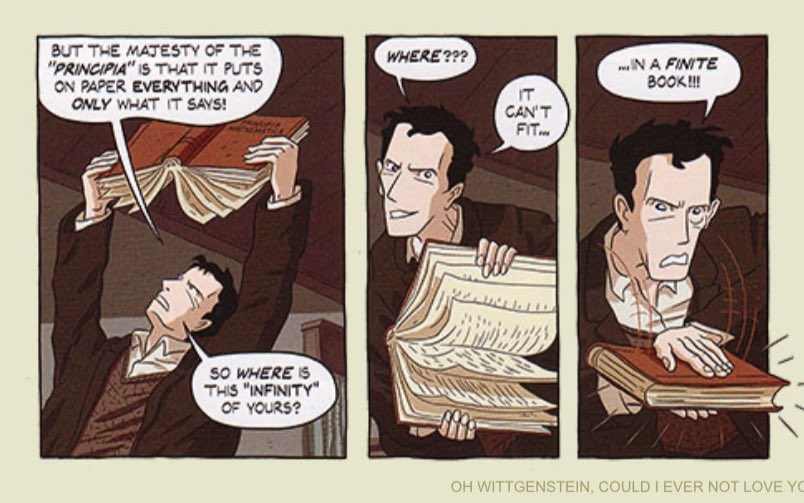 emanuelrutten's tweet image. #logicomix #wittgenstein