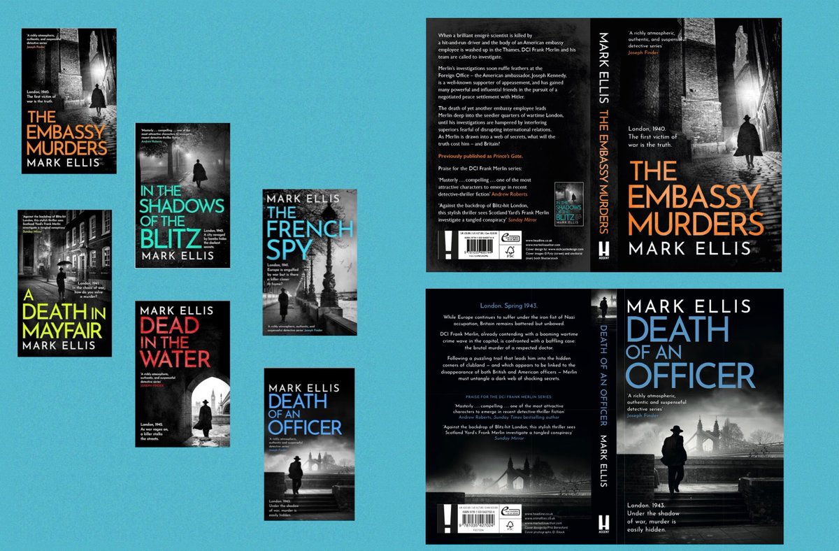 Mark Ellis (@markellis15) on Twitter photo #DeathOfAnOfficer, 6th in the #FrankMerlin #WW2 detective series, is just out to high acclaim. All Merlin books can be read as standalones, but if you want to read them in order, Merlin 1 is #TheEmbassyMurders which the <a href="/DailyMail/">Daily Mail</a> called ‘juicy enough to devour in one sitting.’ #DeathOfAnOfficer, 6th in the #FrankMerlin #WW2 detective series, is just out to high acclaim. All Merlin books can be read as standalones, but if you want to read them in order, Merlin 1 is #TheEmbassyMurders which the <a href="/DailyMail/">Daily Mail</a> called ‘juicy enough to devour in one sitting.’