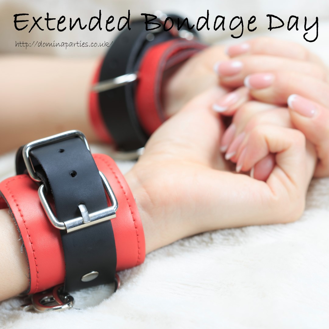 9.30am Tue 22 July ~ Ext Bondage Day in LONDON ~ Rope, metal, leather, saran wrap - so much to choose from! #Shibari #cuffs #rope
