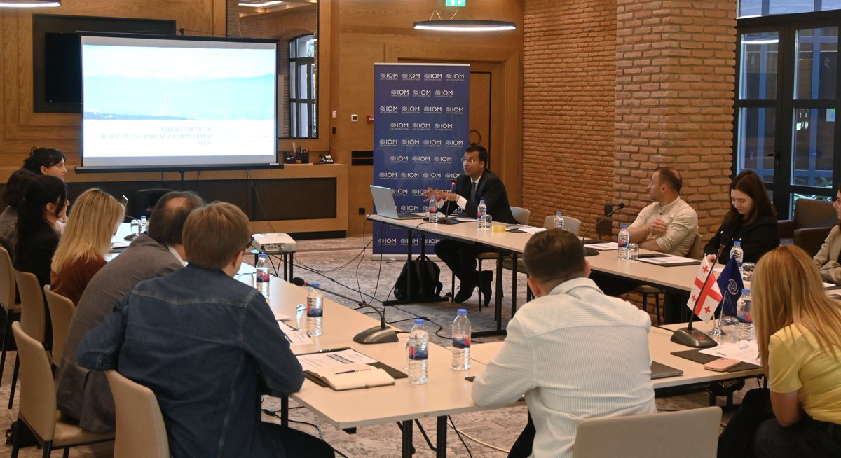 IOM Georgia (@iomgeorgia) on Twitter photo 🌍 On #WorldEnvironmentDay, we recognize how climate factors are already shaping migration patterns in Georgia.
#IOMGeorgia and <a href="/IOM_MECC/">IOM Climate Action</a> is actively strengthening national capacities on migration, environment, and climate change nexus in Georgia.
🔗 shorturl.at/o4nDe 🌍 On #WorldEnvironmentDay, we recognize how climate factors are already shaping migration patterns in Georgia.
#IOMGeorgia and <a href="/IOM_MECC/">IOM Climate Action</a> is actively strengthening national capacities on migration, environment, and climate change nexus in Georgia.
🔗 shorturl.at/o4nDe