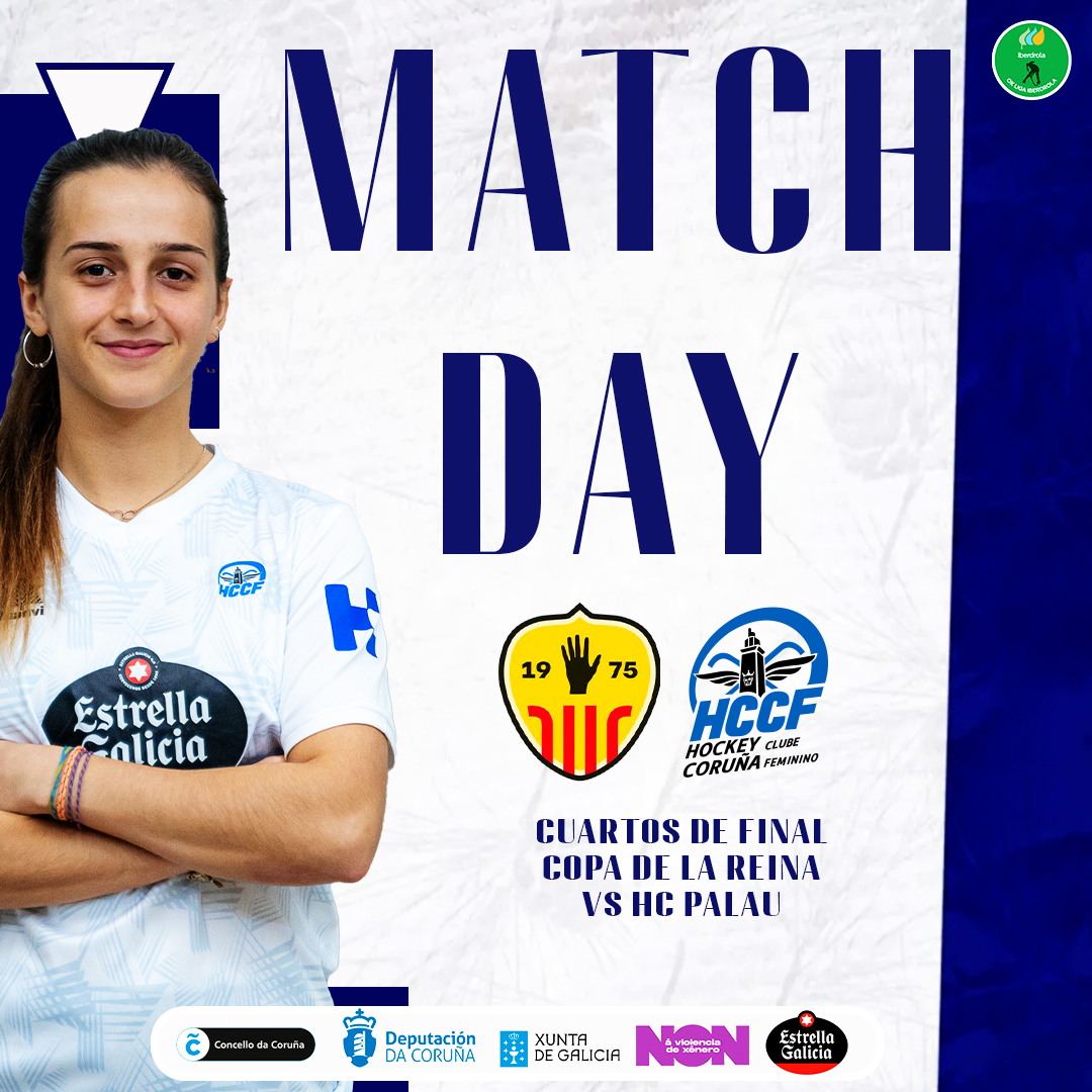 💥 𝕄𝔸𝕋ℂℍ𝔻𝔸𝕐 💥

🏑 HC Palau 🆚 HC Coruña
📅 13.06.25 | 18:00 H
📍 Cerdanyola del Valles
🏆 Copa de la Reina
📲 #CoruñaMataro #tempada24/25
🔵⚪ #HCCoruñaFemenino
