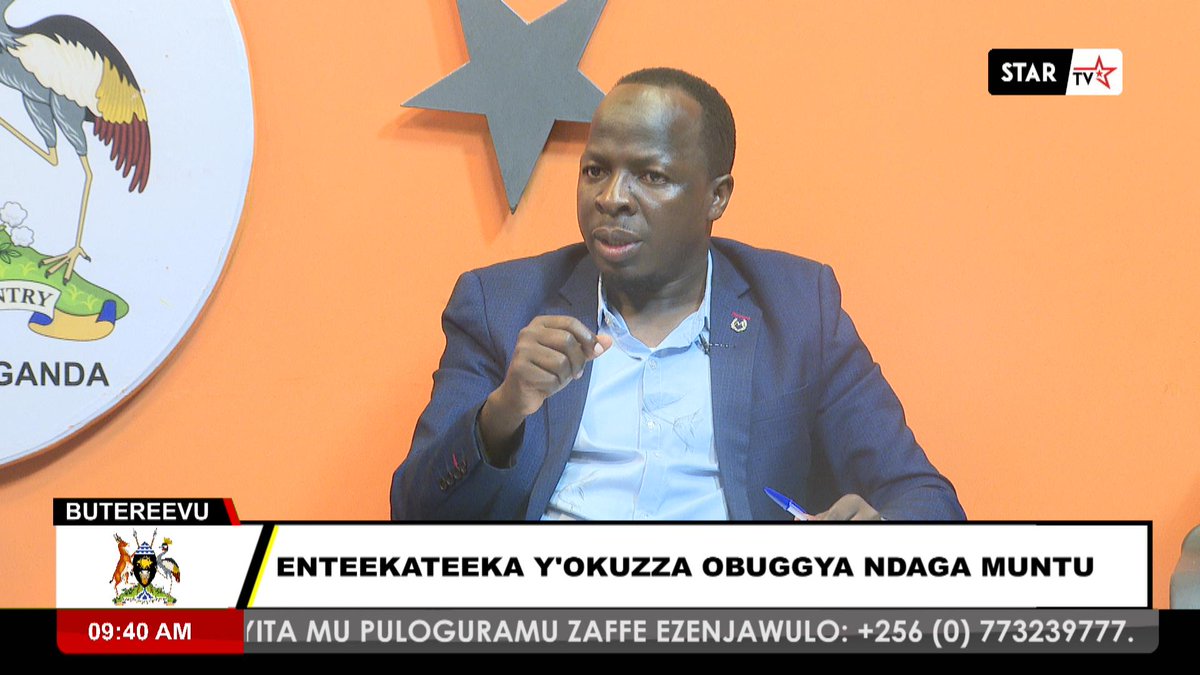 UBC STAR TV UGANDA (@startvuganda) on Twitter photo "Ekigendererwa mu kuwandiisa bannansi kukakasa nti buli muntu yenna ali muggwanga amanyikibwa gavumenti era kijiyambako ne mu buweereza obulungi..." Mpiima Muhammad wa <a href="/NIRA_Ug/">NIRA</a> 
Twegatteko _ youtu.be/HIzVwZqSd8A "Ekigendererwa mu kuwandiisa bannansi kukakasa nti buli muntu yenna ali muggwanga amanyikibwa gavumenti era kijiyambako ne mu buweereza obulungi..." Mpiima Muhammad wa <a href="/NIRA_Ug/">NIRA</a> 
Twegatteko _ youtu.be/HIzVwZqSd8A