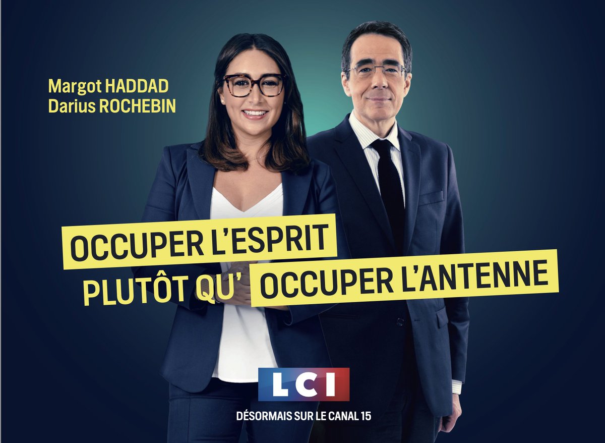 👌 LCI arrive sur le canal 15  
⏱️J-1 avant le changement de numérotation, vendredi 6 juin
▶️ Découvrez la campagne d'affichage dans toute la France

 #Info #television #TNT #tnt #LCI #lci