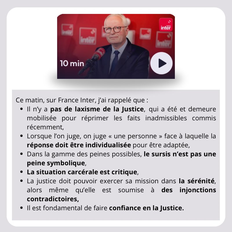 Rémy Heitz (@remy_heitz_pg) on Twitter photo Les messages que j’ai souhaité exprimer ce matin sur <a href="/franceinter/">France Inter</a>
🎧 : radiofrance.fr/franceinter/po… Les messages que j’ai souhaité exprimer ce matin sur <a href="/franceinter/">France Inter</a>
🎧 : radiofrance.fr/franceinter/po…